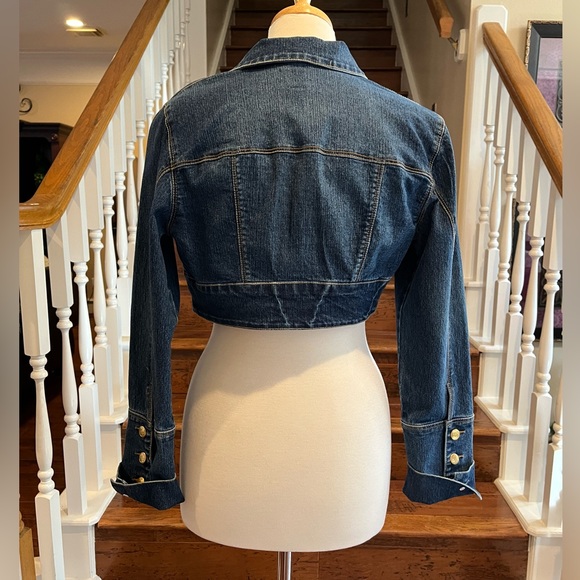 Candie’s denim cropped jacket - Picture 2 of 2